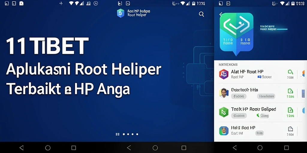 Antarmuka pengguna 11TBET yang intuitif dan mudah digunakan untuk rooting.