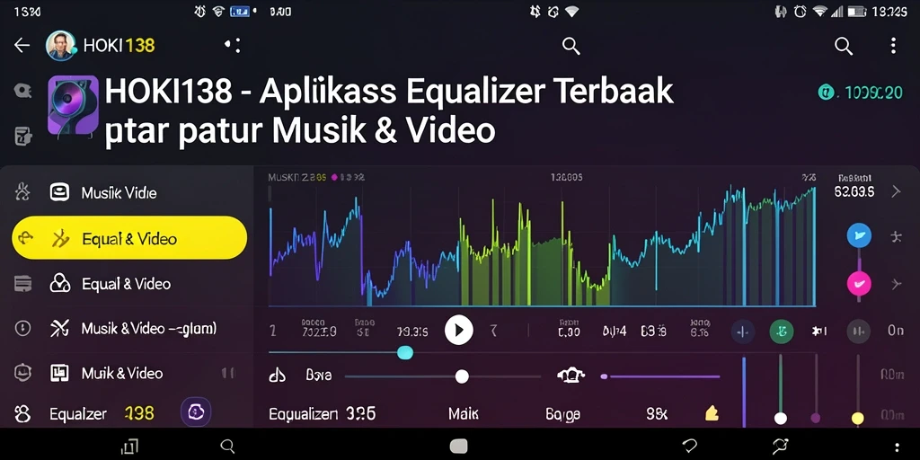 Antarmuka HOKI138 yang intuitif memperlihatkan fungsi Equalizer dengan jelas.