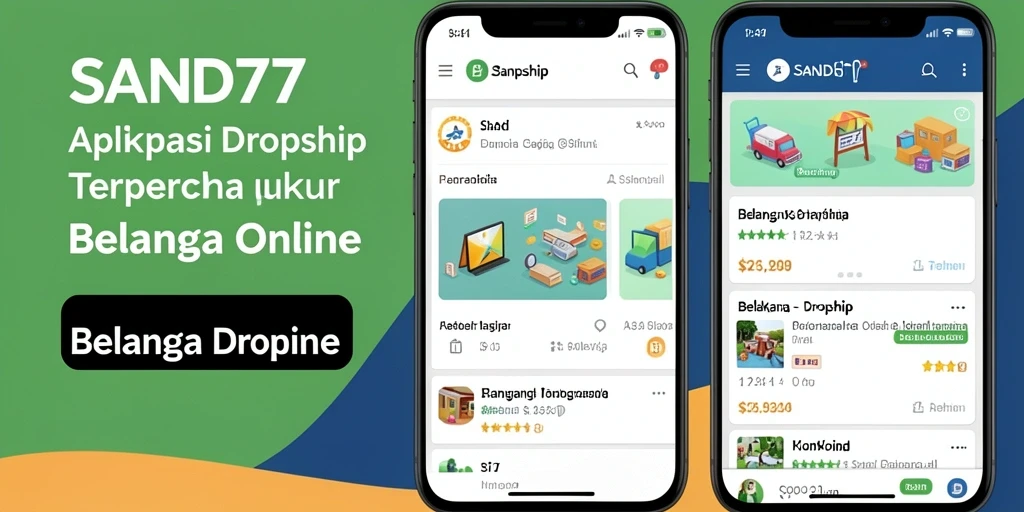 Tampilan antarmuka aplikasi SAND77 yang sederhana dan mudah dipahami.