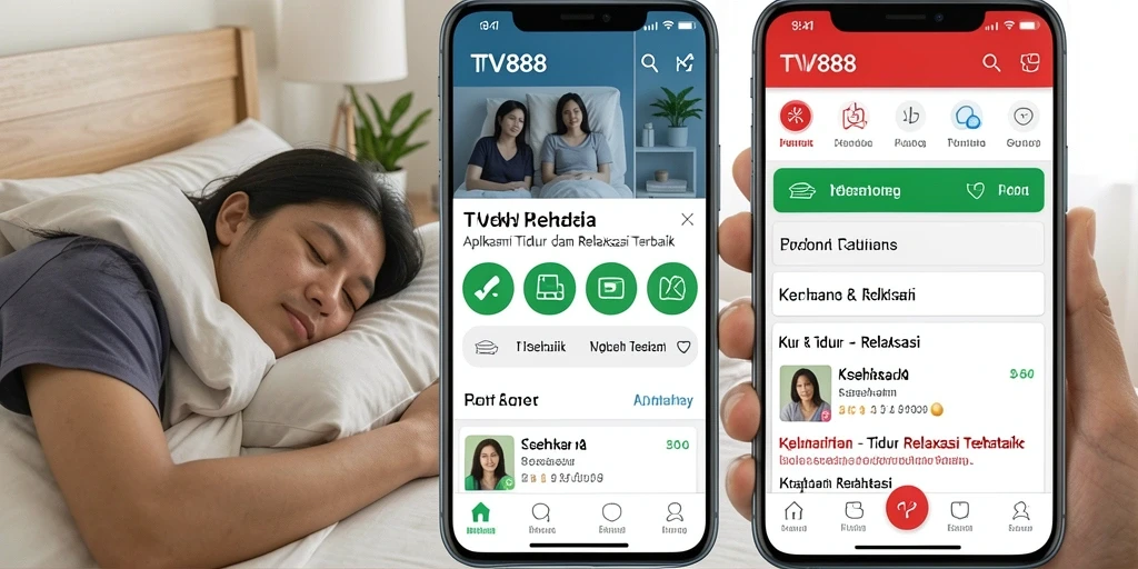 Tampilan antarmuka minimalis dan intuitif untuk relaksasi.